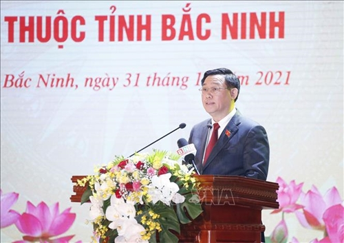 Chủ tịch Quốc hội dự kỷ niệm 100 năm Ngày sinh đồng chí Lê Quang Đạo và công bố nghị quyết thành lập thành phố Từ Sơn